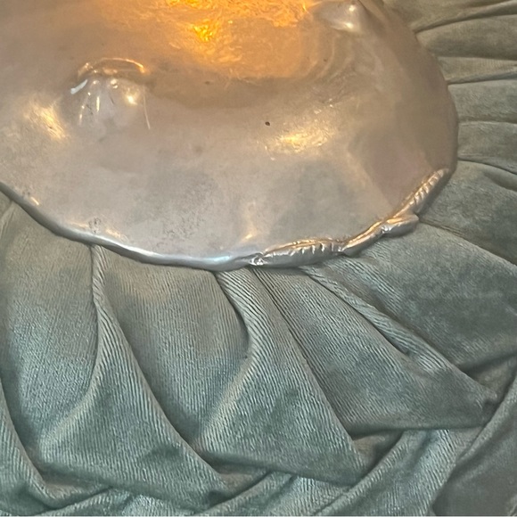 Vtg Pineapple Pewter Tray - Picture 12 of 13